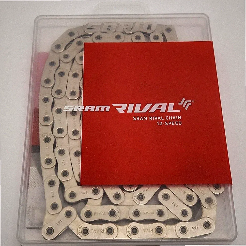SRAM Rival AXS 12-Speed Flattop D1 120L Silver Bicycle Chain OPEN PACKAGE